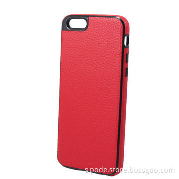 TPU Leather Case for iPhone 6